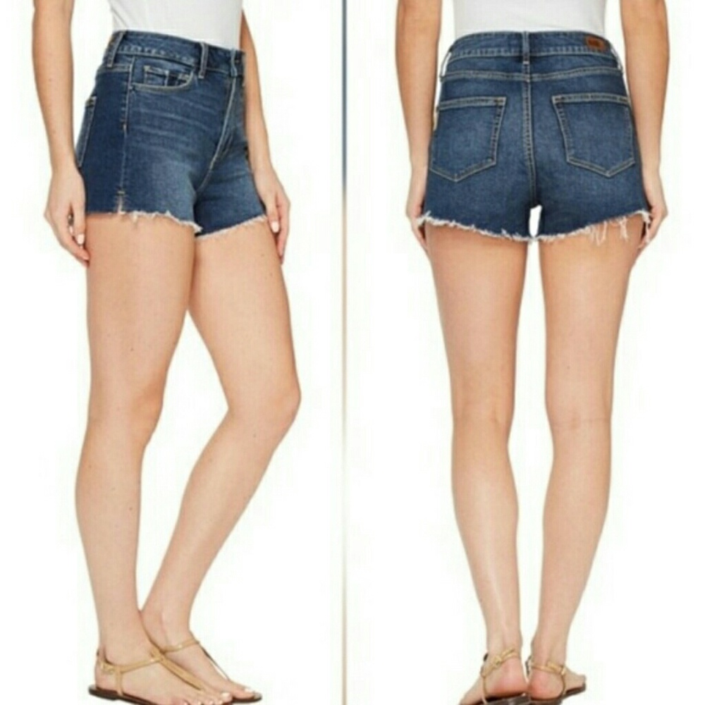 Paige Denim Margot high waisted shorts